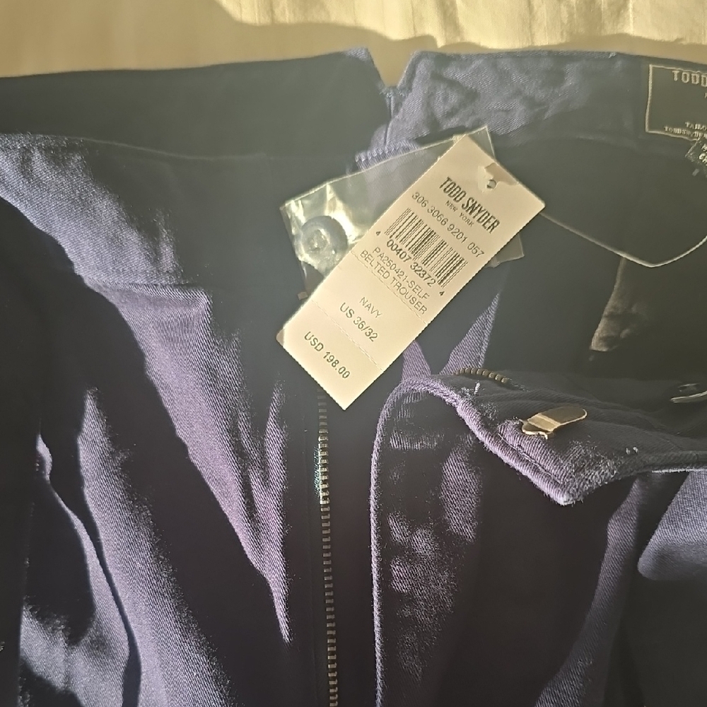 Todd Snyder Deep Blue Pants. Normally Goes For $250.